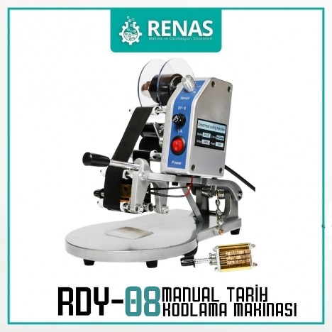 cost of RDY-08 - 3 Lines Manual Date Coding Machine - 30cm in turkey