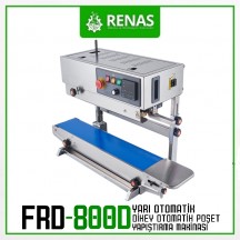 FRD-800D - Dikey Seri Poşet Yapıştırma Makinası