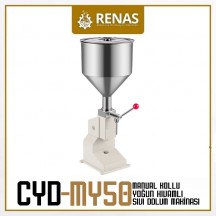 CYD-MY50 - Manuel Yoğun Sıvı Dolum Makinası  5-50 ml