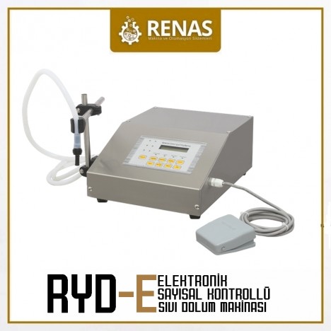 RYD-E - Endüstriyel Elektronik Sıvı Dolum Makinası - 5ml-3200ml