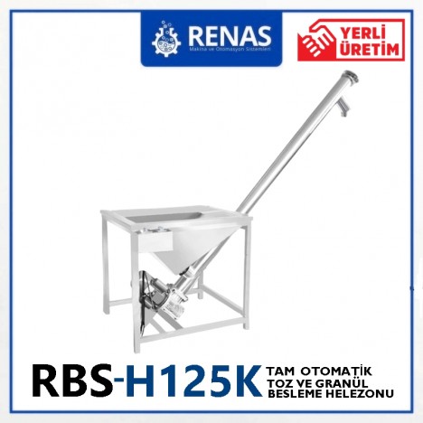 RBS-H125K - Toz ve Granül Taşıma Helezonu - 125mm