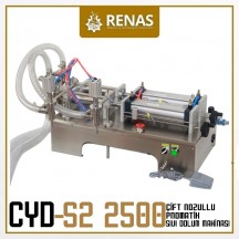 CYD-S2-2500 - Double Nozzle Liquid Filling Machine - 300-2500ml