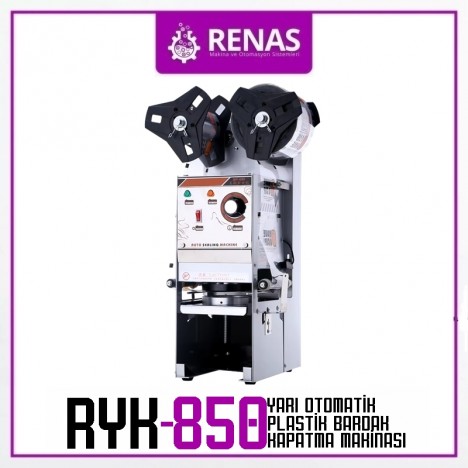 cost of RYK-850- Automatic Industrial Cup Sealing Machine - 90-95mm in turkey