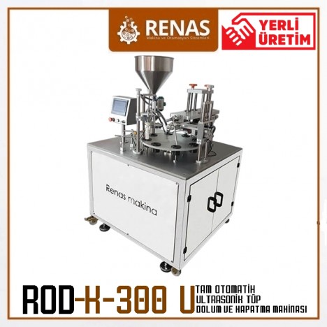 ROD-K300U - Rotary Dolum Makinası