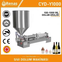 CYD-Y1000 - Tek Nozullu Yoğun Sıvı Dolum Makinası  100-1000ml