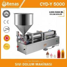 CYD-Y5000 - Tek Nozullu Yoğun Sıvı Dolum Makinası  1000-5000ml