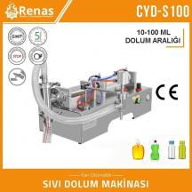 CYD-S100 - Semi Automatic Single Nozzle Liquid Filling Machine -10-100ml