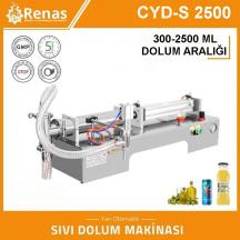 CYD-S2500 - Tek Kafalı Sıvı Dolum Makinası - 300-2500ml