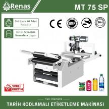 MT-75SP Yarı Otomatik Tarih Kodlamalı Etiketleme Makinası - 8-230mm