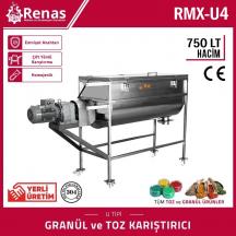 RMX-U4 - Ribon Tipi Granül ve Toz Karıştırıcı- 750 LT