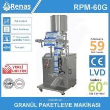 RPM60G - Tam Otomatik Taneli Ürün Paketleme Makinası - 10-200gr