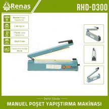 RHD-D300 - Demir Gövdeli Manuel Poşet Yapıştırma Makinası - 30cm