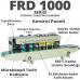 FRD-1000 P - Paslanmaz Gövde Tarih Kodlamalı Seri Poşet Yapıştırma Makinası