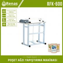 RFK-600 - Endüstriyel Poşet Ağzı Yapıştırma Makinası - 60cm