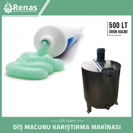 Diş Macunu Karıştırma Makinası