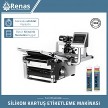 Silikon Kartuş Etiketleme Makinası