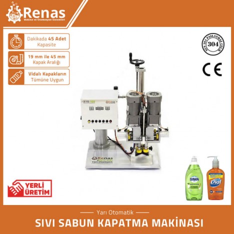 cost of Liquid Soap Capping Machine in turkey