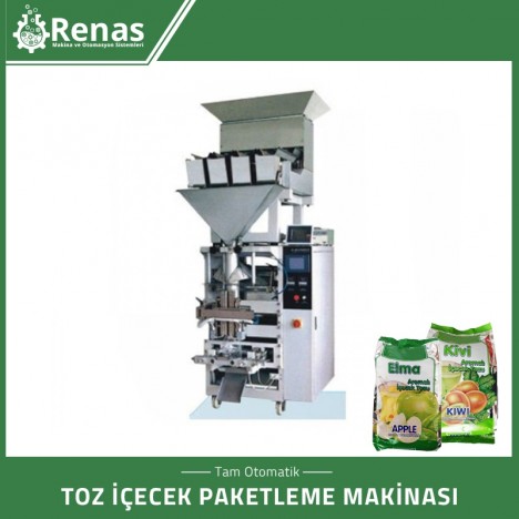 Toz İçecek Paketleme Makinası