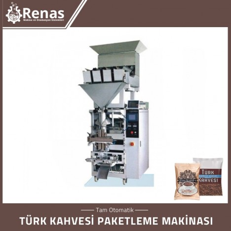 Türk Kahvesi Paketleme Makinası