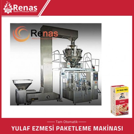 Yulaf Ezmesi Paketleme Makinası