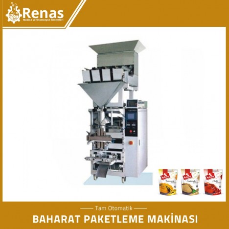 Baharat Paketleme Makinası