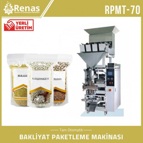 Bakliyat Paketleme Makinası 10-1000gr