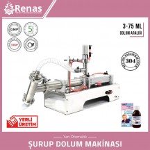 Şurup Dolum Makinası Tam Otomatik