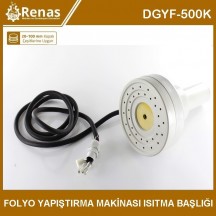 Manual Folyo Yapıştırma Makinası  Isıtma Başlığı DGYF-500K