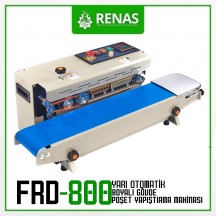 FR-800 - Sanayi Tipi Otomatik Poşet Yapıştırma Makinası